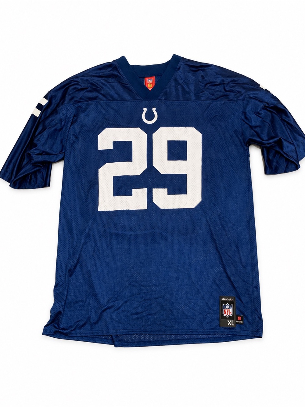 Reebok Indianapolis Colts Joseph Addai #29 NFL Jersey Men’s XL Blue